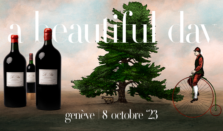 room sale geneva | october 8th 2023 “a beautiful day”, a wine story of epic substance