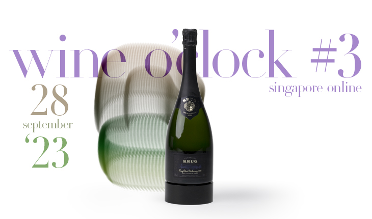 🇸🇬 wine o'clock singapour #3 | thursday 28 septembre 7pm +08 (Asia/Singapour) An auction from two Singaporean collectors with perfect provenance