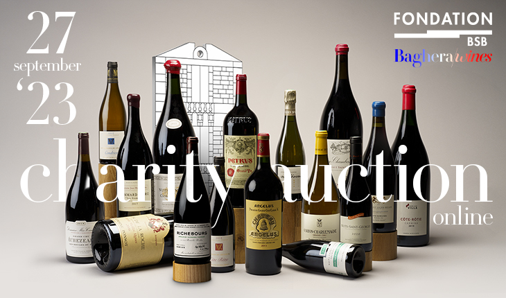 ONLINE AUCTION 🇫🇷 | 27 SEPTEMBER 2023 ONLINE AUCTION IN AID OF THE BURGUNDY SCHOOL OF BUSINESS BSB FOUNDATION On 27 September, Baghera/wines will be holding an online auction in aid of the Burgundy School of Business BSB Foundation. Dr. Wine Selection, a well-established and renowned Burgundy company, is driving this initiative.