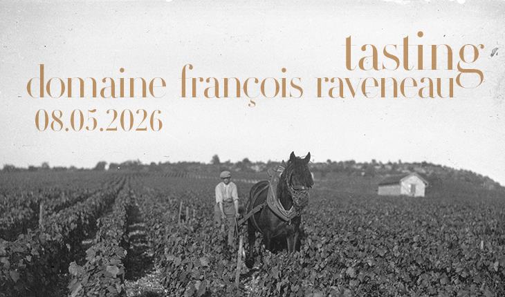 Bagherawines invites you to a tasting-luncheon dedicated to Domaine Raveneau wines on may 8th 2026