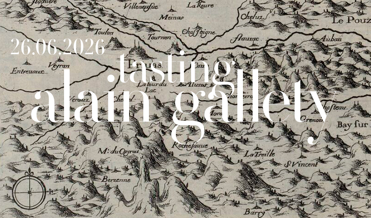 Tasting with Baghera, Domaine Alain Gallety Déjeuner-dégustation le Vendredi 26 juin 2026
